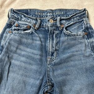 American Eagle Outfitters High Rise Blue Jeans